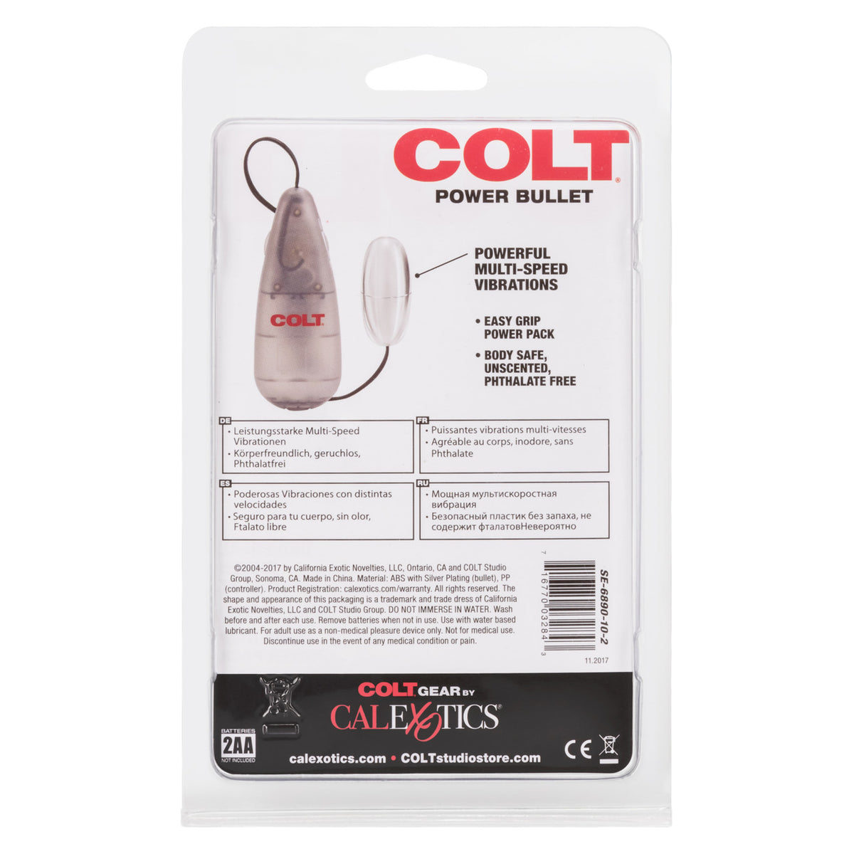 Colt Multi-Speed Power Pak Bullet Vibrator