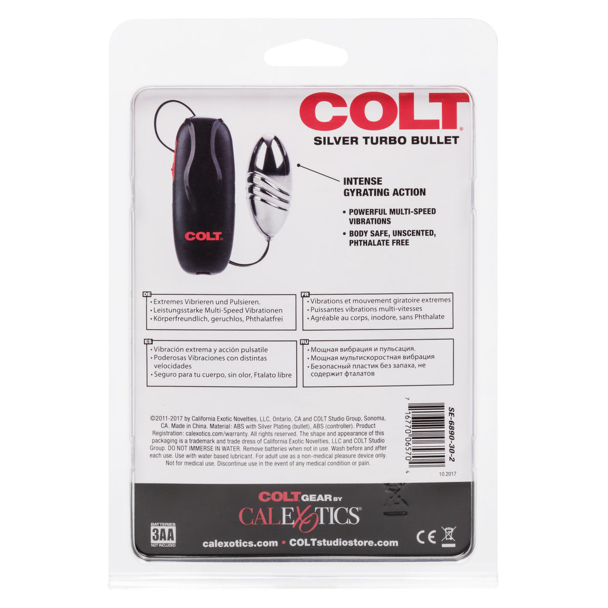 Colt Turbo Bullet Vibrator