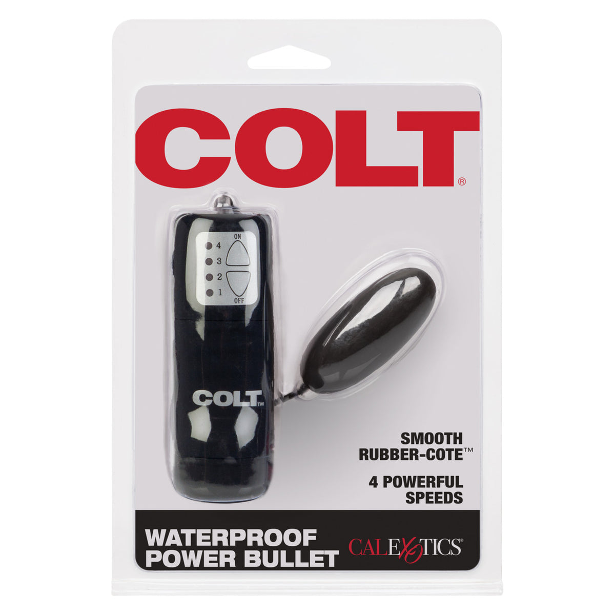 Colt Waterproof Power Bullet Vibrator Black