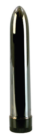 Colt Metal Rod 6.25 inches Plastic Vibrator Silver