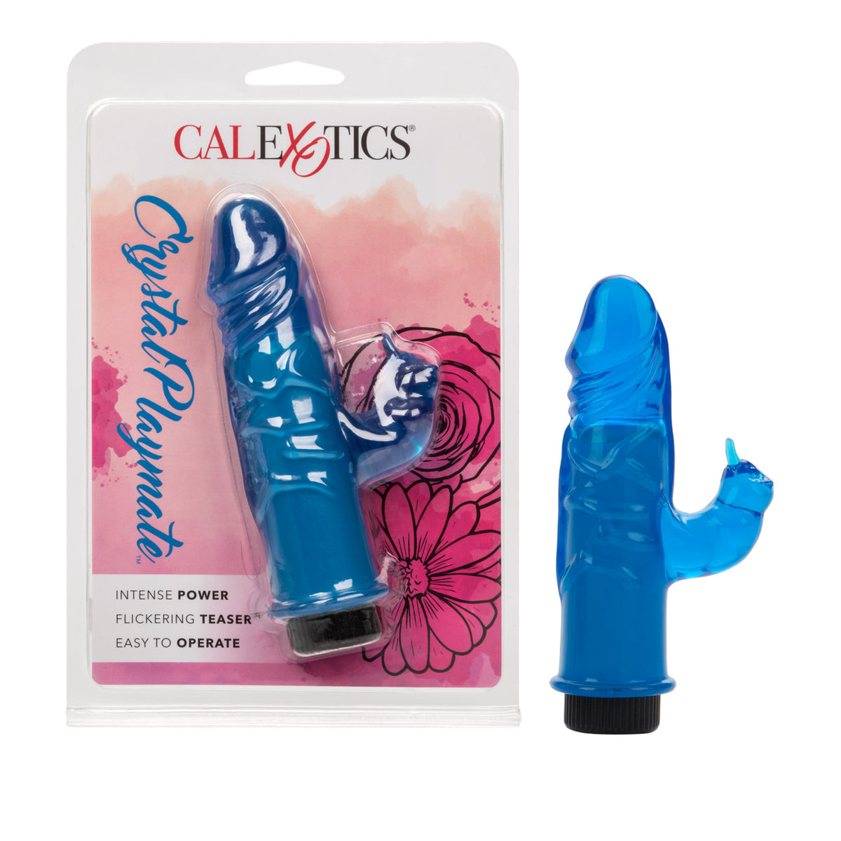 Crystal Playmate Blue Vibrator