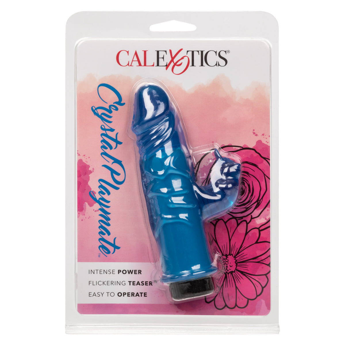 Crystal Playmate Blue Vibrator