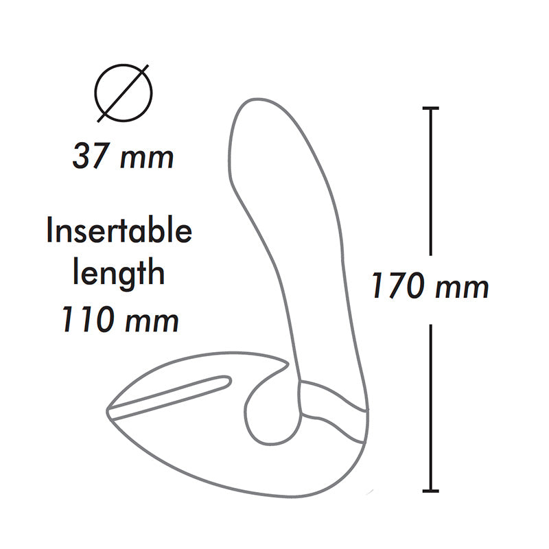 Shunga Soyo Intimate Massager - Raspberry