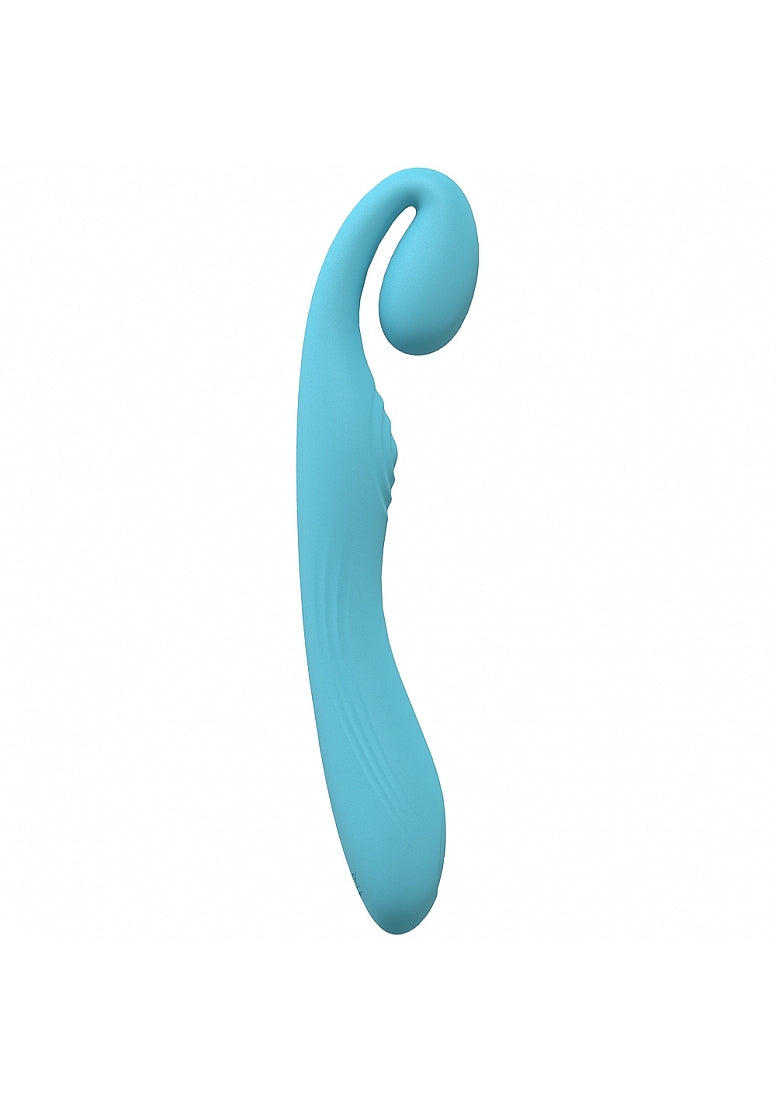 Loveline Obsession 10 Speed Dual Motor Vibe Sealed Silicone Rechargeable Submersible Blue