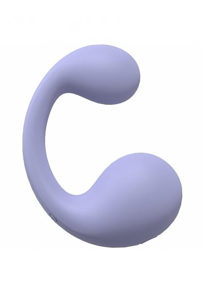 Loveline Playful 10 Speed Dual Motor Vibe Sealed Silicone Rechargeable Submersible Lavender