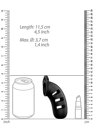 Silicone Chastity Cock Cage - Medium