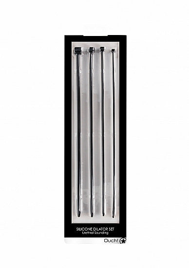 Ouch! Urethral Sounding Dilator Set - Black