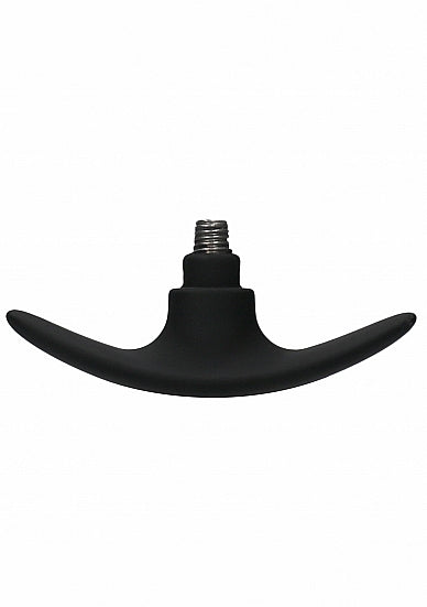 Interchangeable Butt Plug Rounded Large Black