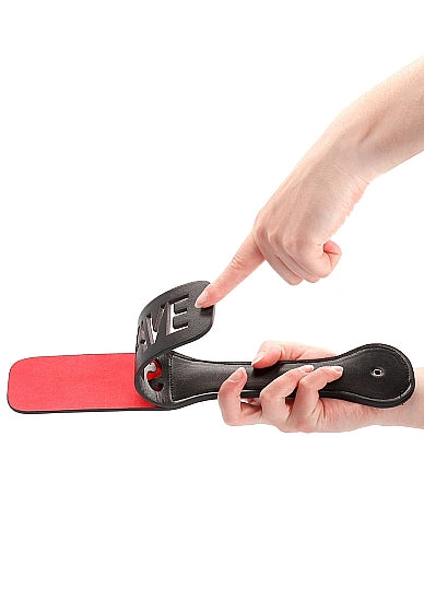 Ouch! Paddle - SLAVE - Black