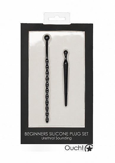 Beginners Silicone Plug Set - Black