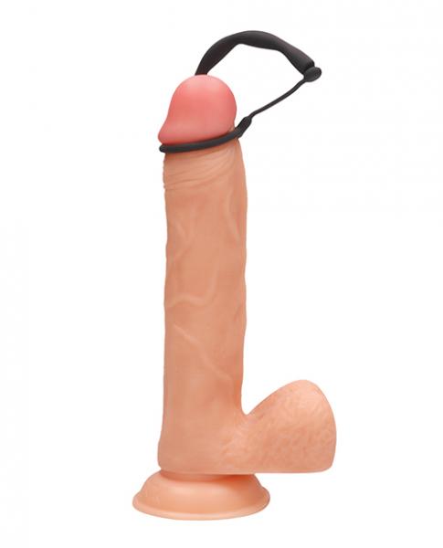 Silicone Plug & Cock Ring Set - Urethral Sounding - Black