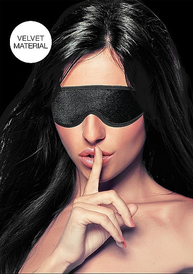 Ouch Velvet & Velcro Adjustable Eye Mask