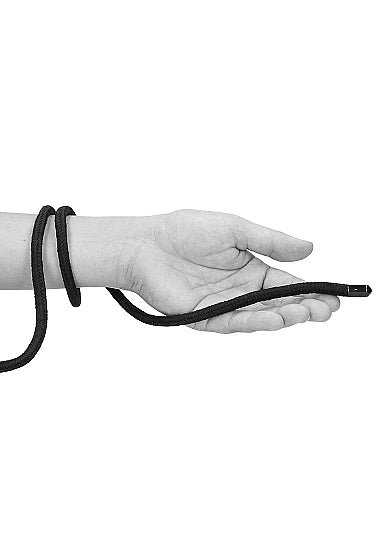 Ouch! Black & White Japanese Rope 10 Meters Black
