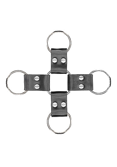 Ouch Bond Leather Hogtie W/hand Ankle