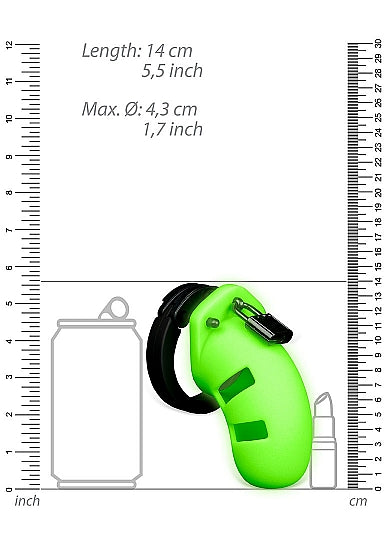 Ouch Model 20 Cock Cage 3.5 Gitd