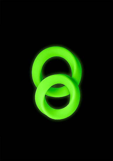Ouch Cock Ring Set 2pc Gitd