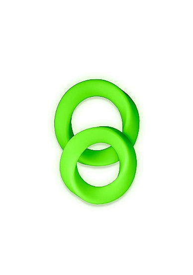 Ouch Cock Ring Set 2pc Gitd