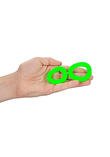 Ouch Cock Ring Set 2pc Gitd