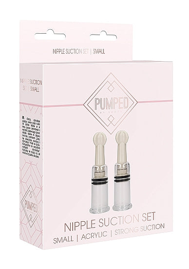 Pumped - Nipple Suction Set Small - Rose