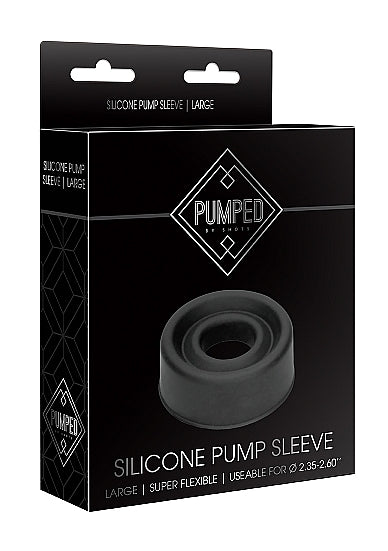 Pumped - Silicone Pump Sleeve Large - Black