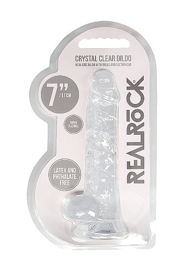 Realrock Realistic Dildo With Balls 7 inches