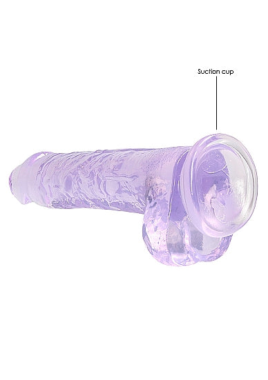 Realrock Realistic Dildo With Balls 8 inches