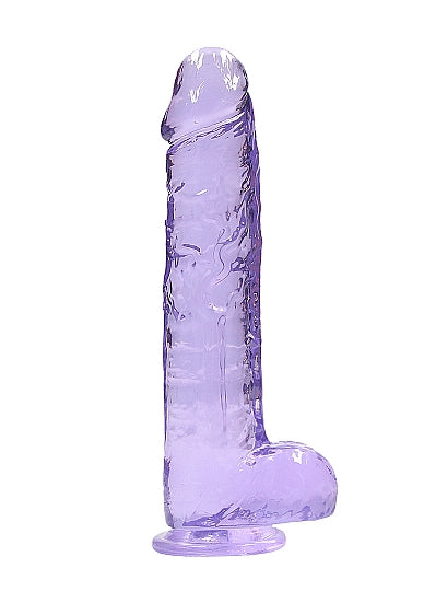 REALRoCK Jelly Dildo With Balls 9 Purpl