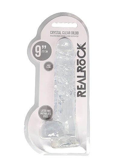 Realrock Realistic Dildo With Balls 9 inches