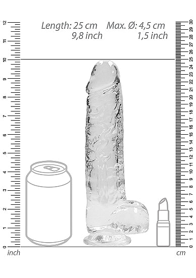 Realrock Realistic Dildo With Balls 9 inches