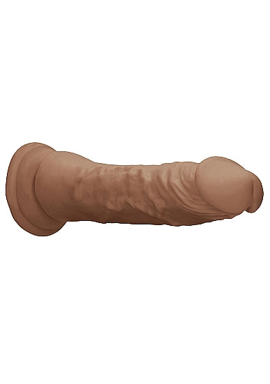 Real Rock Realistic Dildo - 7" - 17 Cm - Mocha