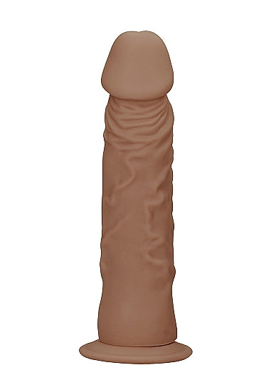 Real Rock Realistic Dildo - 9" - 23 Cm - Mocha