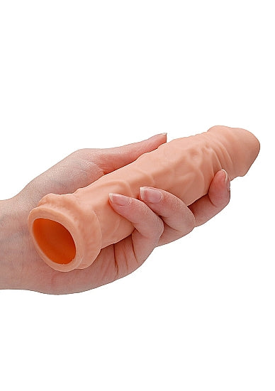 Real Rock Penis Extender - 7" - 17 Cm - Vanilla