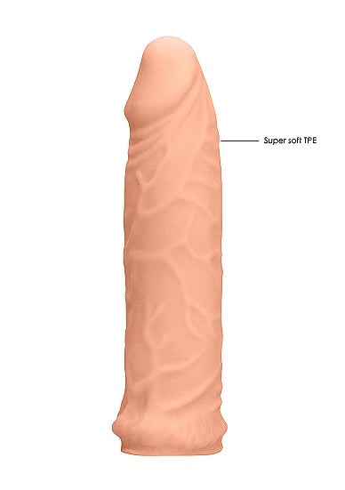 Real Rock Penis Extender - 7" - 17 Cm - Vanilla