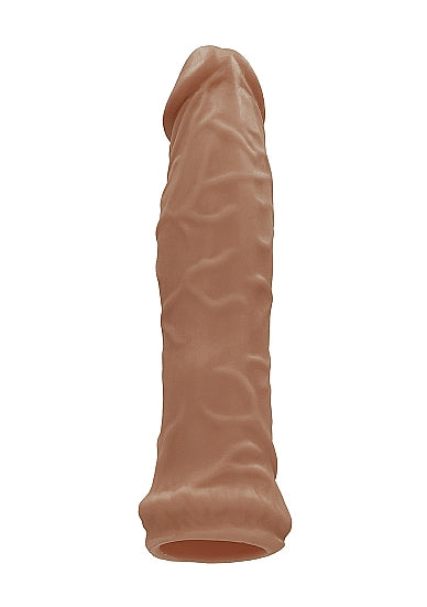 Real Rock Penis Extender - 7" - 17 Cm - Mocha