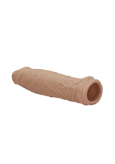 Real Rock Penis Extender - 7" - 17 Cm - Mocha