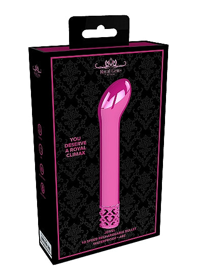 Royal Gems - Jewel - Abs Rechargeable Bullet - Pink