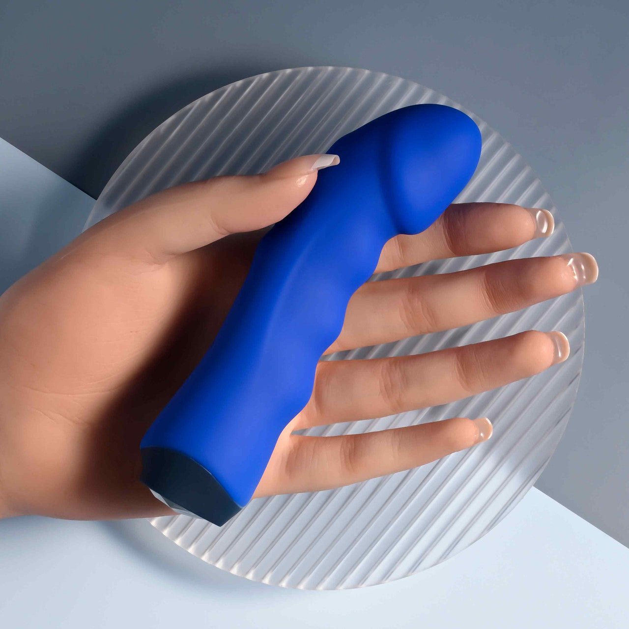 Selopa Blue Banger Rechargeable Vibrating Vibrator Silicone Blue