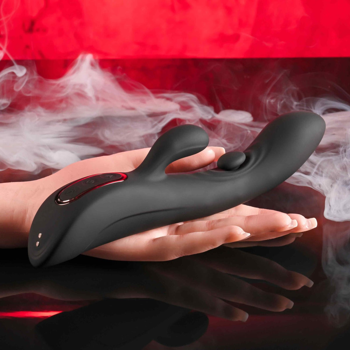 Playboy Thats The Spot Rechargeable Vibrating Dual Stimulator Vibe Silicone 2 AM