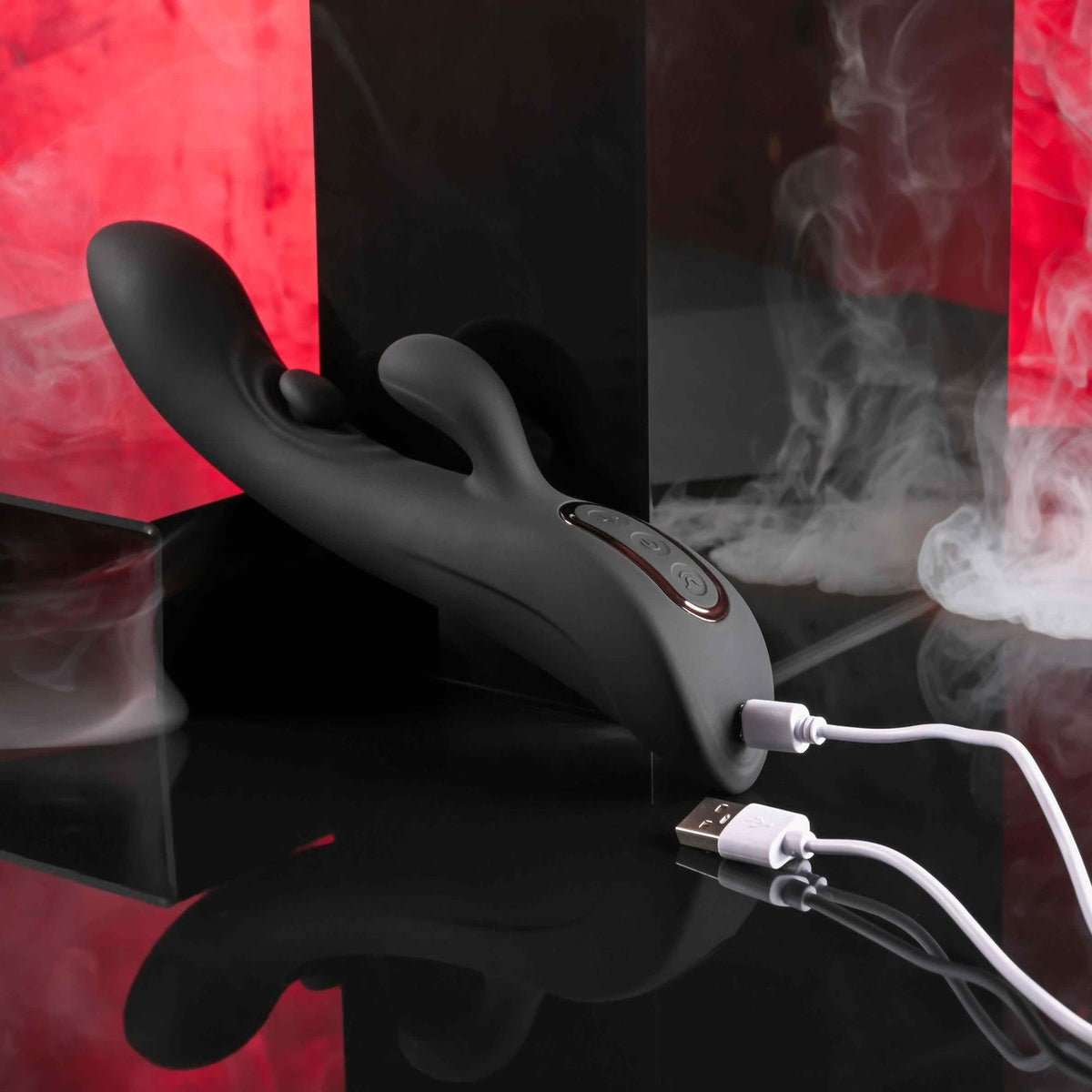 Playboy Thats The Spot Rechargeable Vibrating Dual Stimulator Vibe Silicone 2 AM