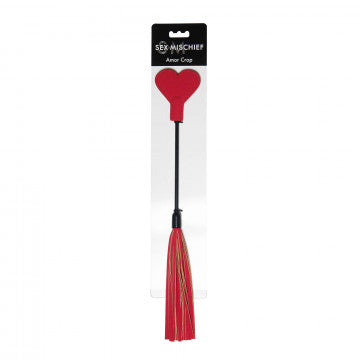 Sandm Amor Crop Red/black