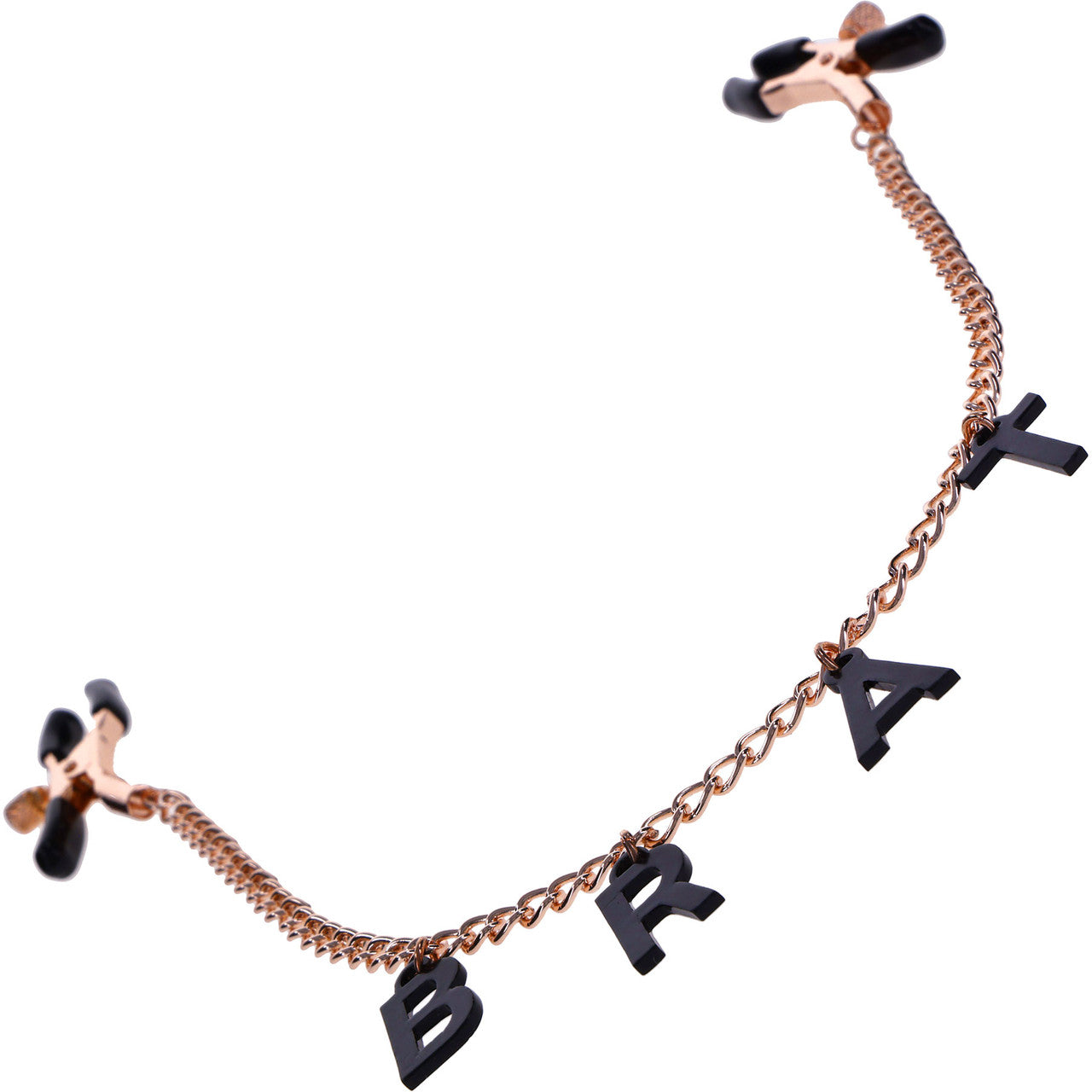 Sportsheets Sex & Mischief Brat Charmed Nipple Clamps