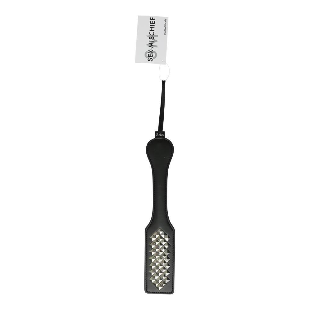 Sex And Mischief Studded Paddle Black