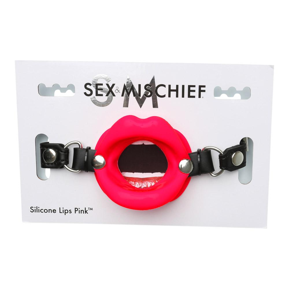 Sex & Mischief Silicone Lips - Red