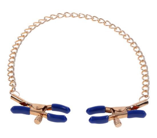 Sportsheets Sex & Mischief Cougar Chained Nipple Clamps