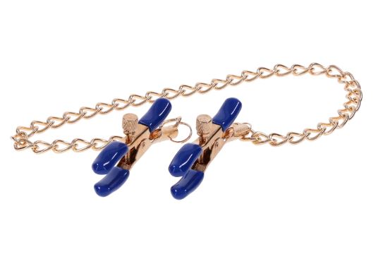 Sportsheets Sex & Mischief Cougar Chained Nipple Clamps