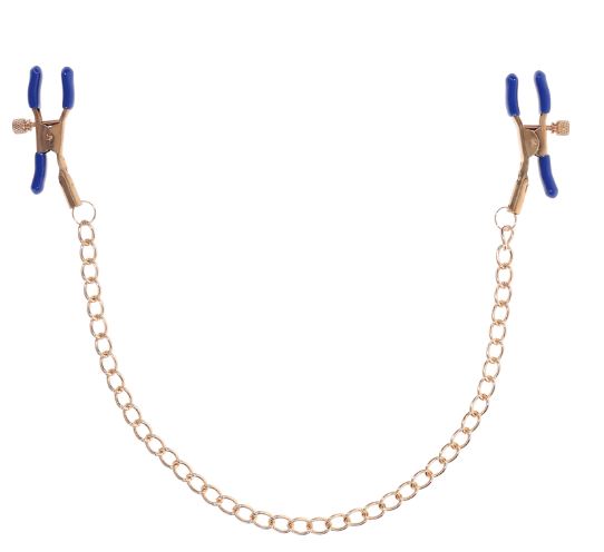 Sportsheets Sex & Mischief Cougar Chained Nipple Clamps