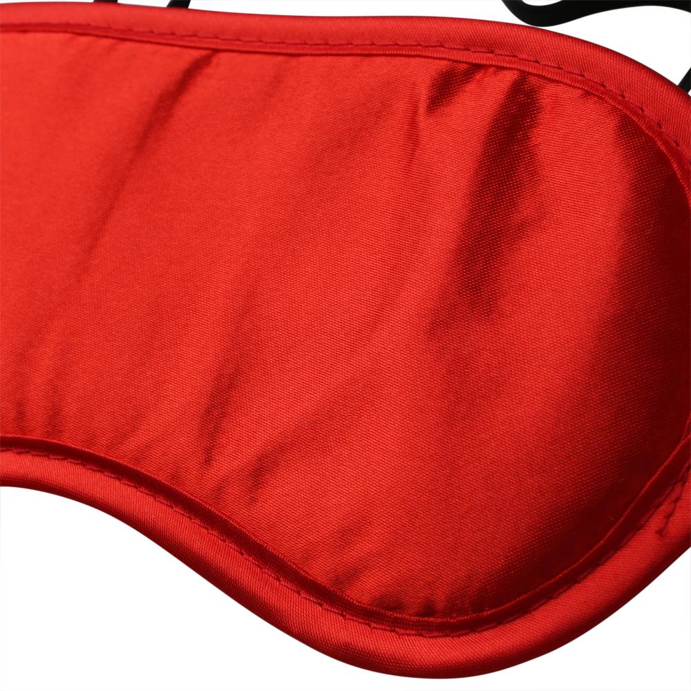 Sandm Satin Blindfold Red