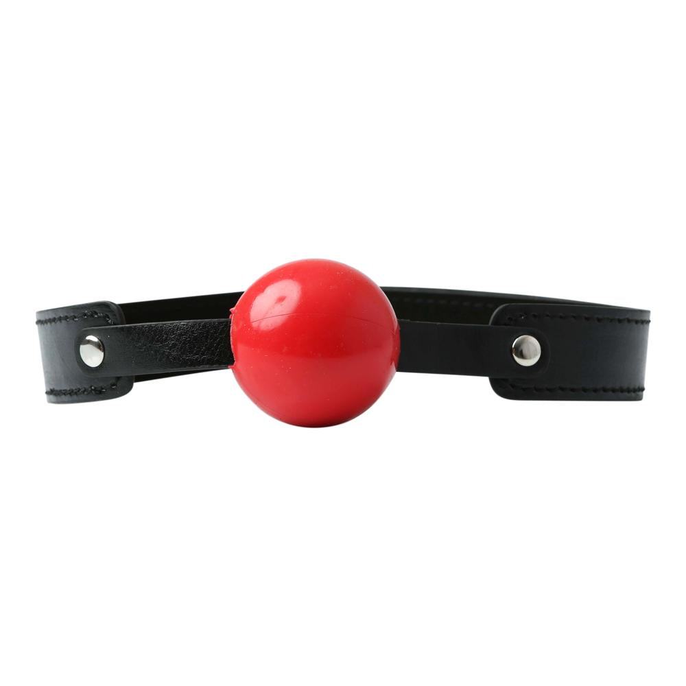 Sex And Mischief Solid Red Ball Gag O/S