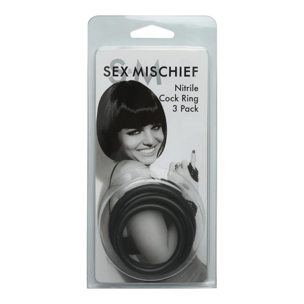 Nitrile Cockring 3 Pack