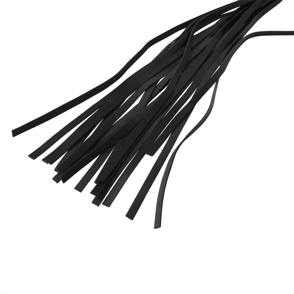 Red & Black Stripe Flogger